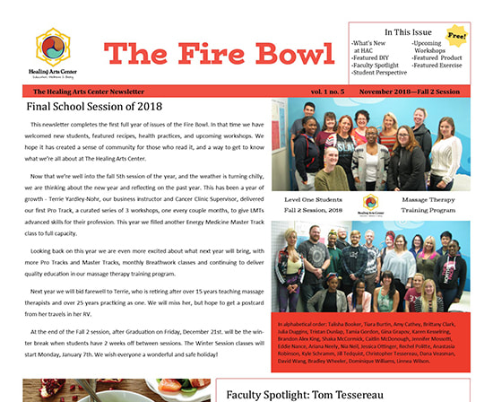 Click to Read The Fire Bowl Newsletter